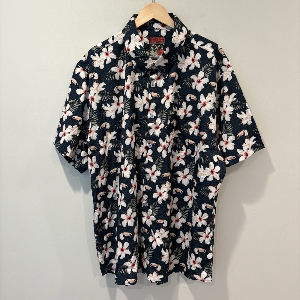 Dixxon Flannel Co Mucho Aloha Shirt Short Sleeve Party Shirt Size 3XL